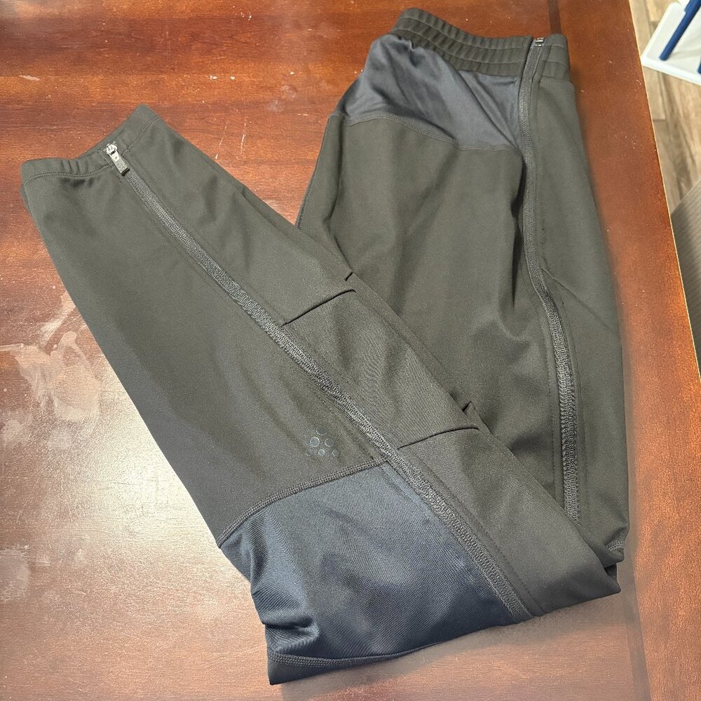 Craft Sportsware Core Glide Pants Black Elastic Waistband New Size Large